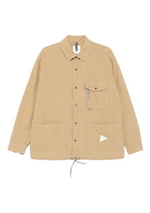 and Wander Cordura shirt jacket - Neutrals