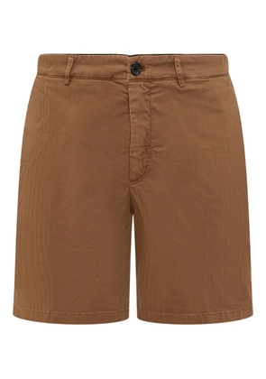 Department 5 buttoned chino shorts - Brown
