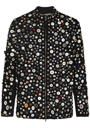 By Walid Albert button-embellished jacket - Black