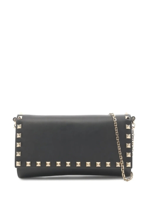 Valentino Garavani Pre-Owned 2000s Rockstud chain wallet - Black