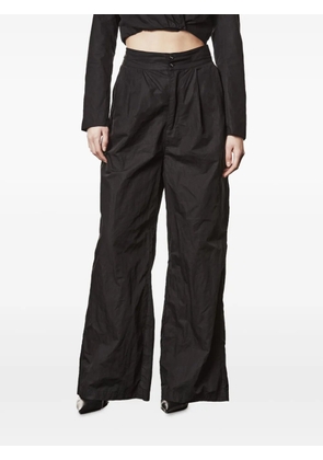 Thom Krom pleated side-pockets palazzo trousers - Black