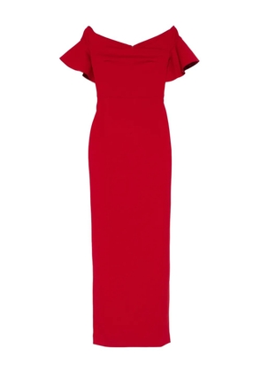 Solace London Cielo maxi dress - Red