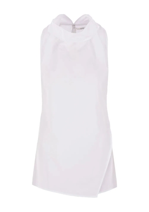 Co high-neck sleeveless top - White