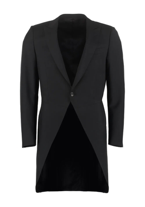 Canali single-breasted long-sleeve jacket - Black