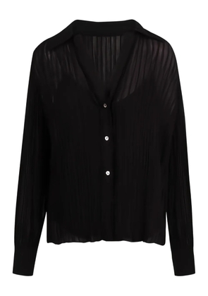 Vince pleated cardigan - Black