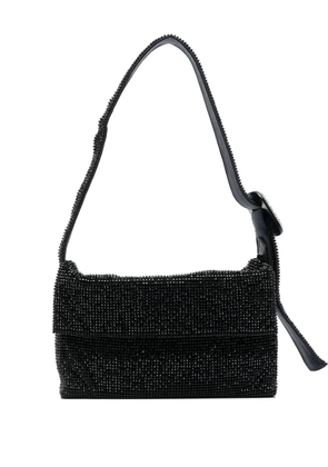 Benedetta Bruzziches crystal-embellished clutch bag - Black