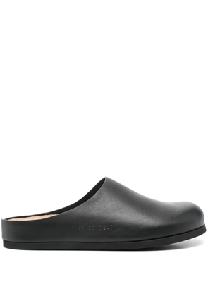 Common Projects leather mules - Black