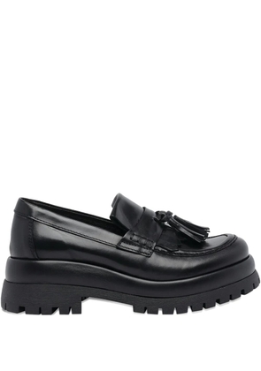 Pawelk's tassel platform loafers - Black
