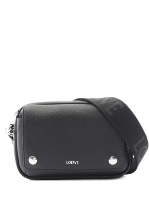 Loewe Pre-Owned Small Pebble messenger bag - Black