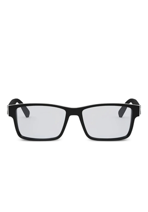 Bvlgari rectangle-frame glasses - Black