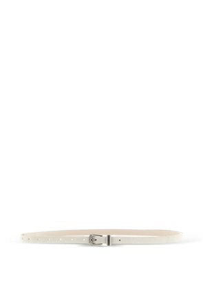 Brunello Cucinelli monile suede belt - Neutrals
