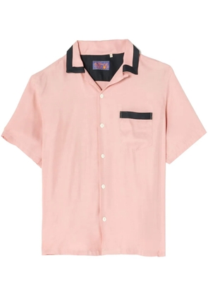 RE/DONE Striker Bowling short-sleeve shirt - Pink