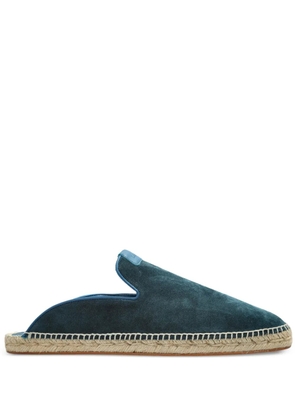 Lanvin suede slides - Blue