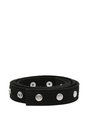 Rick Owens DRKSHDW studded cotton belt - Black