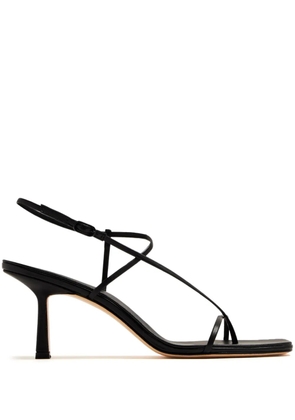Studio Amelia 70mm Cross Front sandals - Black