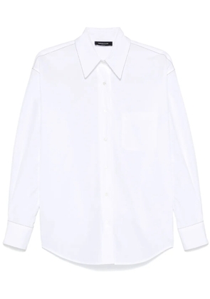 Fabiana Filippi bead-trim shirt - White
