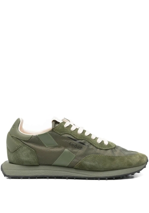 GHŌUD panelled low-top sneakers - Green