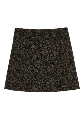 OUR LEGACY Sculpt mini skirt - Black