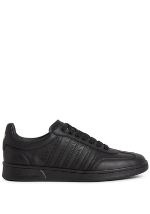 DSQUARED2 Boxer leather sneakers - Black