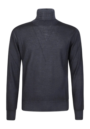 Altea turtleneck wool sweater - Blue