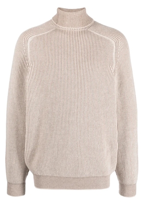 Sease roll-neck cashmere jumper - Neutrals