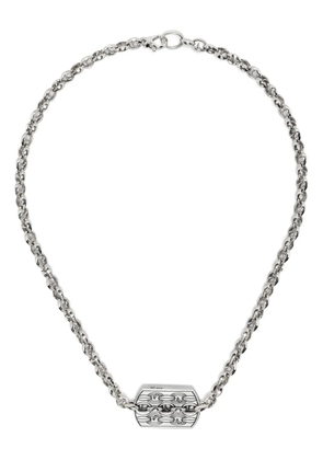 Stephen Webster Inline Razer Tag necklace - Silver