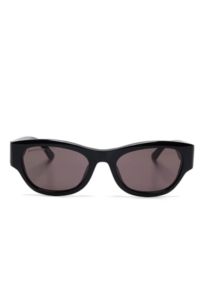 Balenciaga Eyewear oval-frame sunglasses - Black
