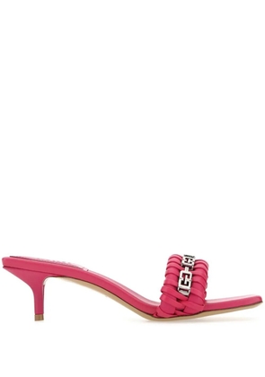 Givenchy 50mm leather sandals - Pink