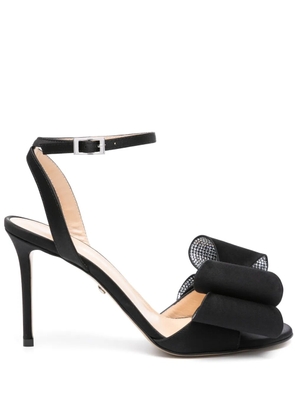 MACH & MACH Le Cadeau 95mm bow-detail pumps - Black