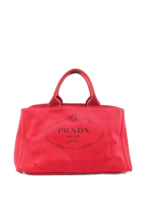 Prada Pre-Owned 2000s Canapa canvas tote bag - Red
