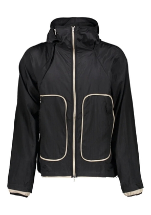RANRA lightweight hooded jacket - Black