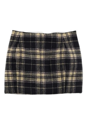 Duran Lantink Plaid DRFW25SK01995 skirt - Black