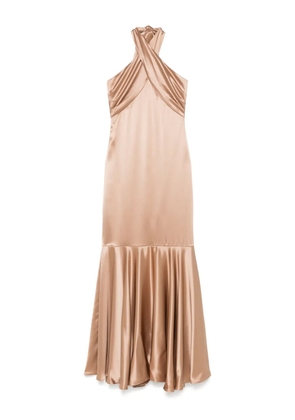 MALINA Alene maxi dress - Neutrals