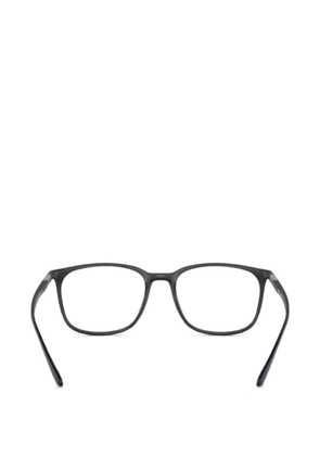 Ray-Ban matte square-frames glasses - Black