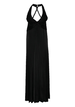 TOM FORD twist-detailing maxi dress - Black