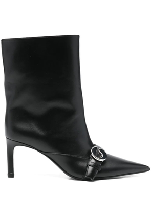Coperni 75mm belted boots - Black