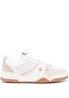 DSQUARED2 panelled lace-up sneakers - White