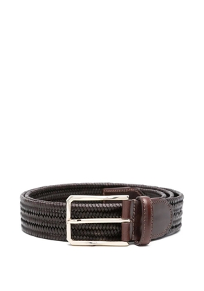 Canali woven belt - Brown