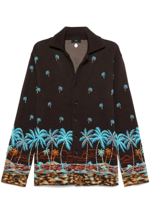 Alanui The Tale of a Hawaiian shirt - Brown