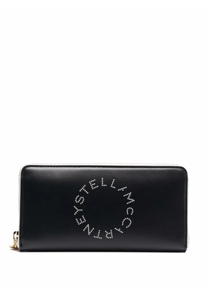 Stella McCartney Stella Logo continental wallet - Black