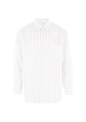 Comme des Garçons Homme striped shirt - White
