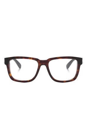 Bvlgari square-frame glasses - Black