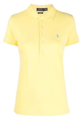 Polo Ralph Lauren Julie logo-embroidered polo shirt - Yellow