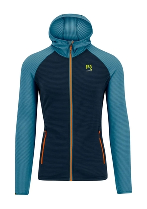 KARPOS Ambrizzola textured hooded zip-up jacket - Blue