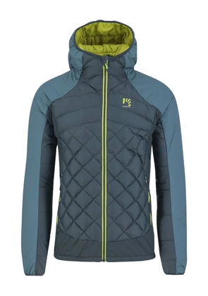 KARPOS quilted hooded jacket - Blue
