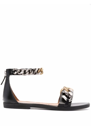 Stella McCartney Falabella flat sandals - Black