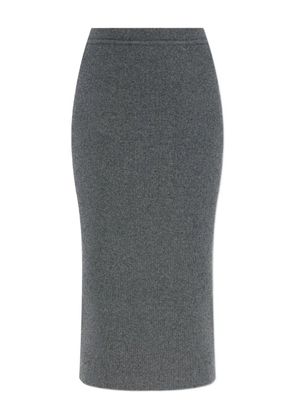 TOM FORD ribbed cashmere skirt - Grey