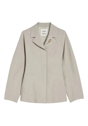 Marella single-breasted blazer - Neutrals