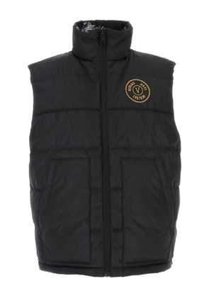 Versace Jeans Couture quilted reversible waistcoat - Black