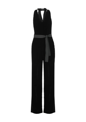 Peserico tie-waist jumpsuit - Black